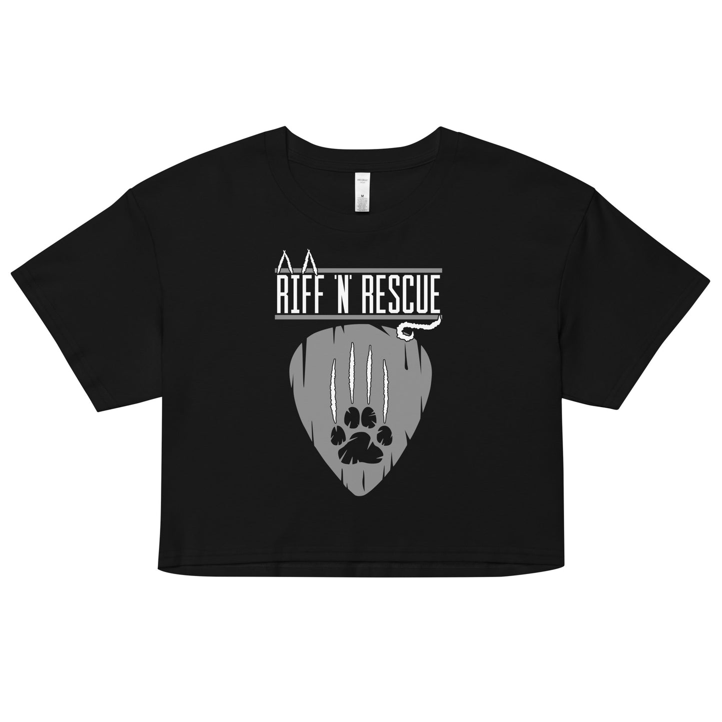 Cat Scratch Logo Crop Top