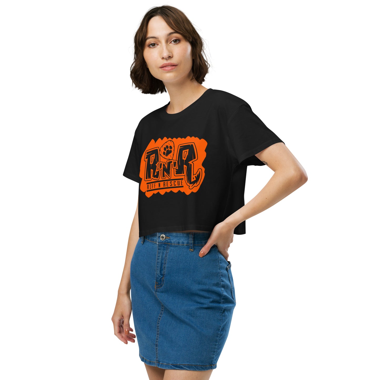 RnR Orange Crop Top