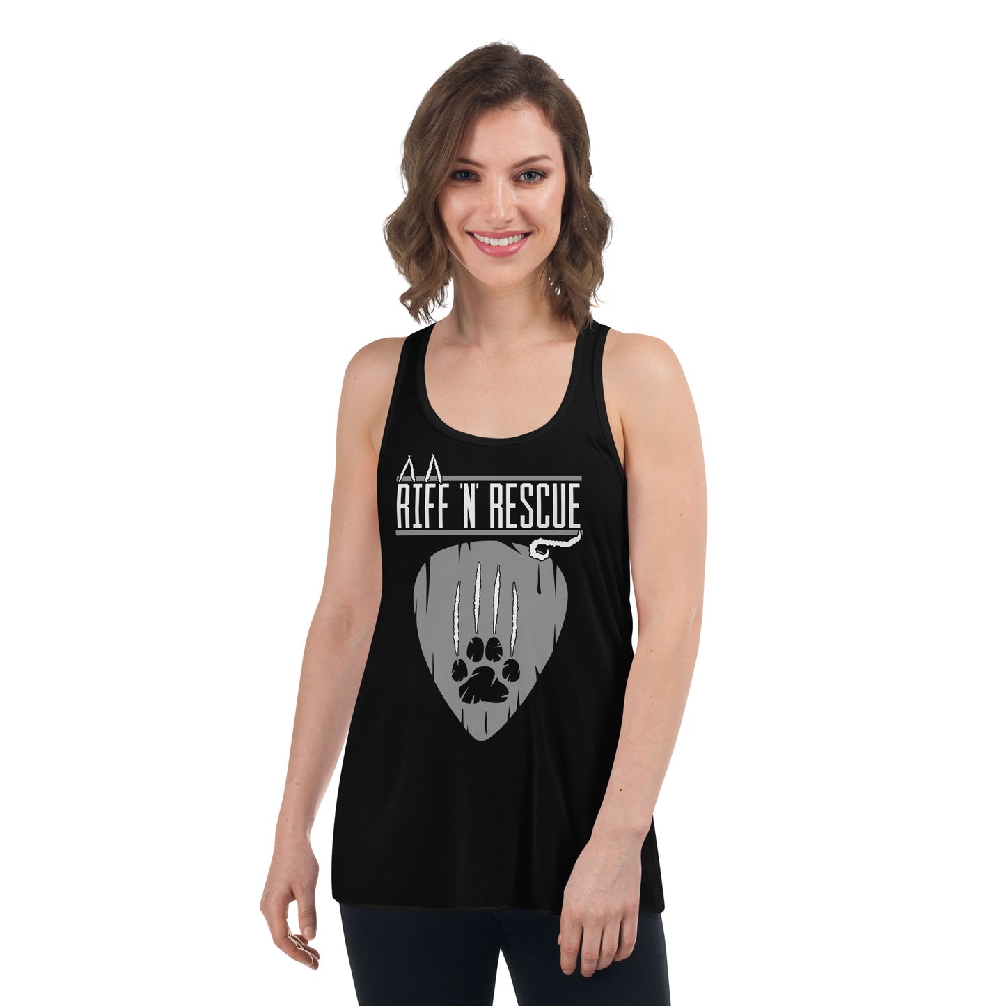 Cat Scratch Logo Racerback