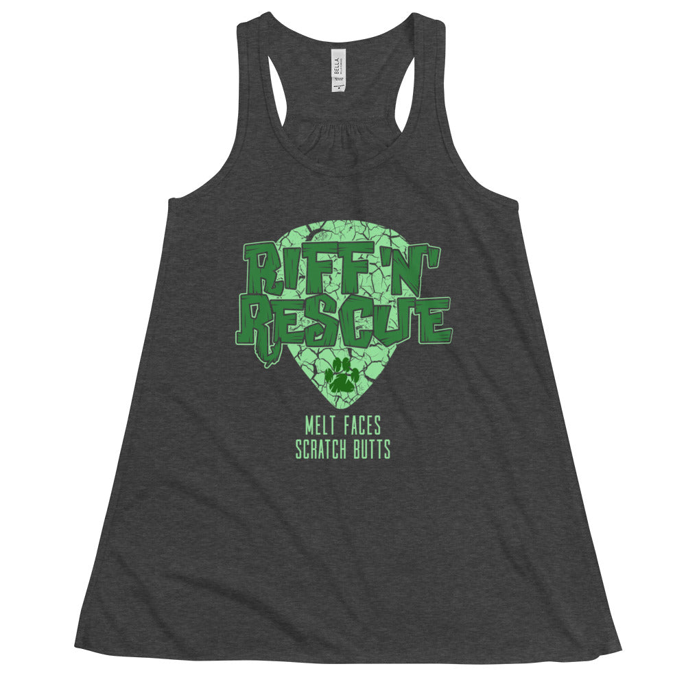 Crackle Green Racerback