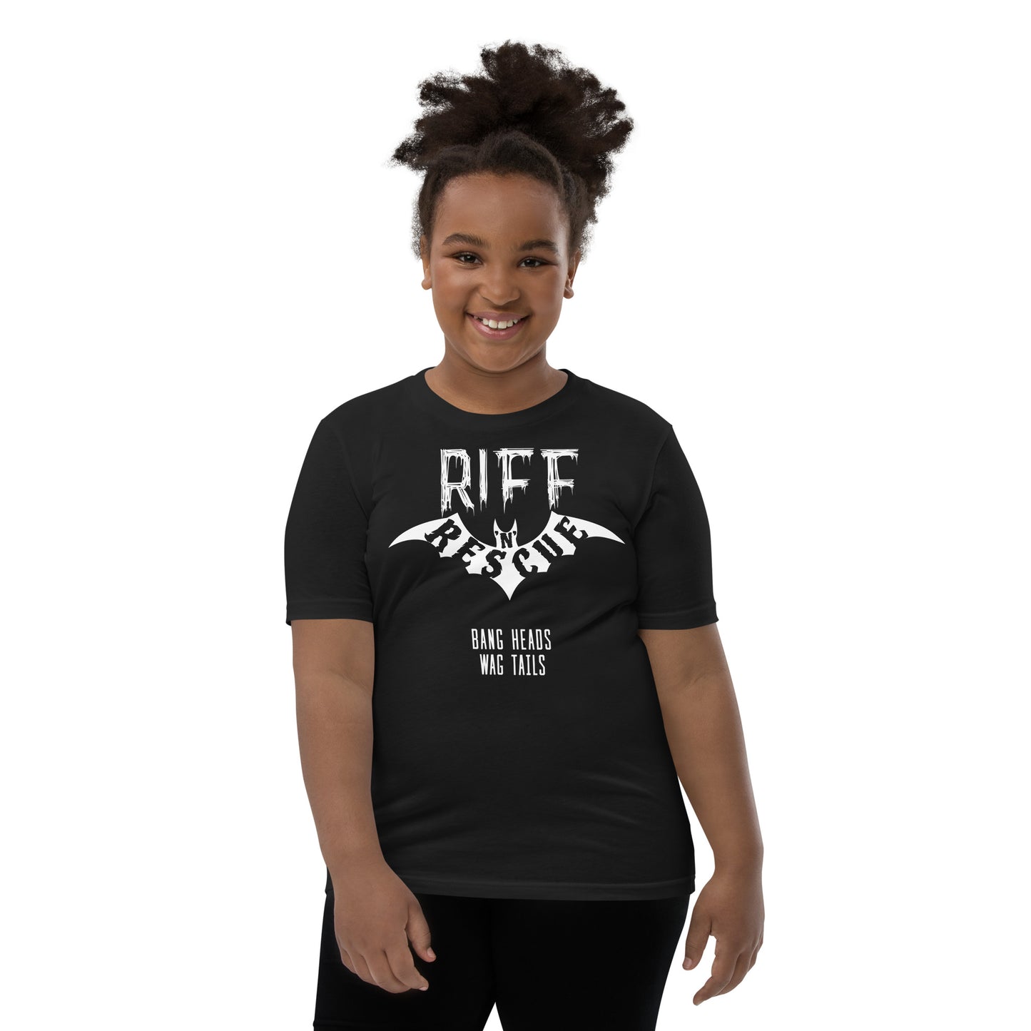 Riff Bat Youth Short Sleeve T-Shirt