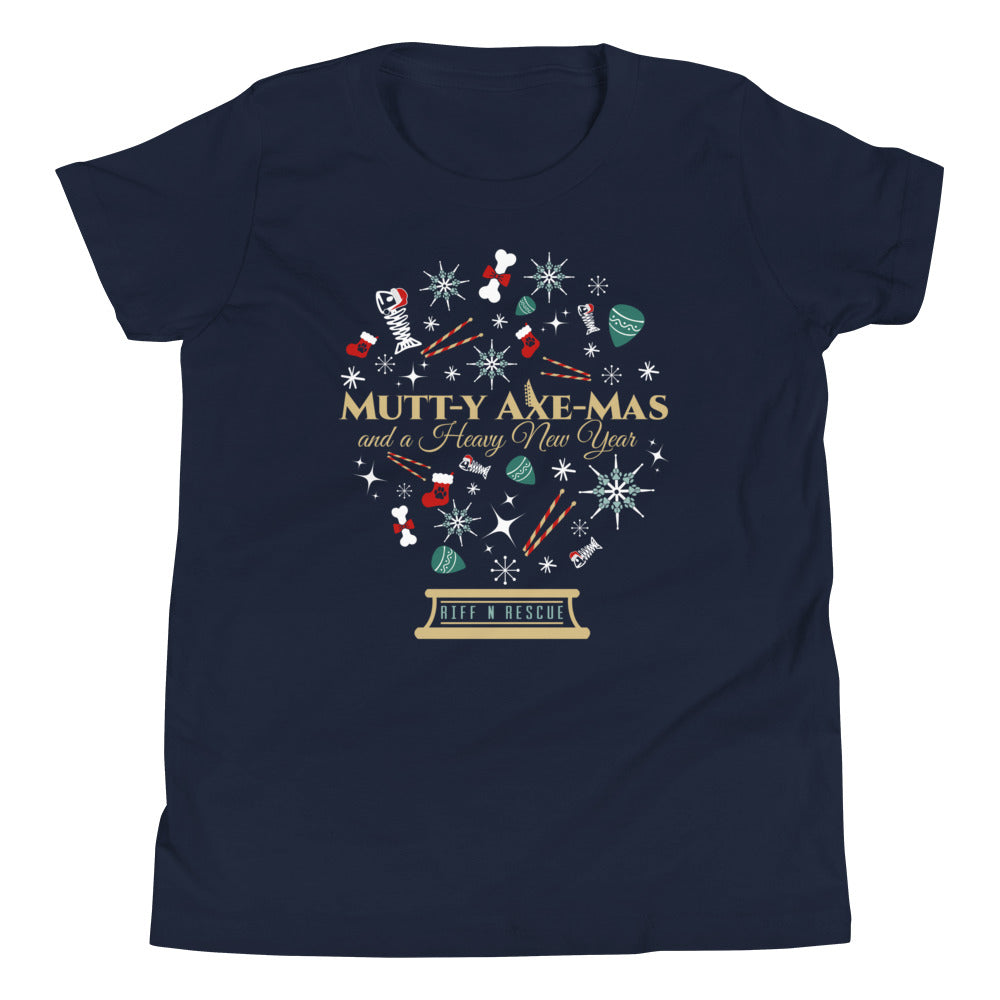 Xmas Snowglobe Youth Short Sleeve T-Shirt