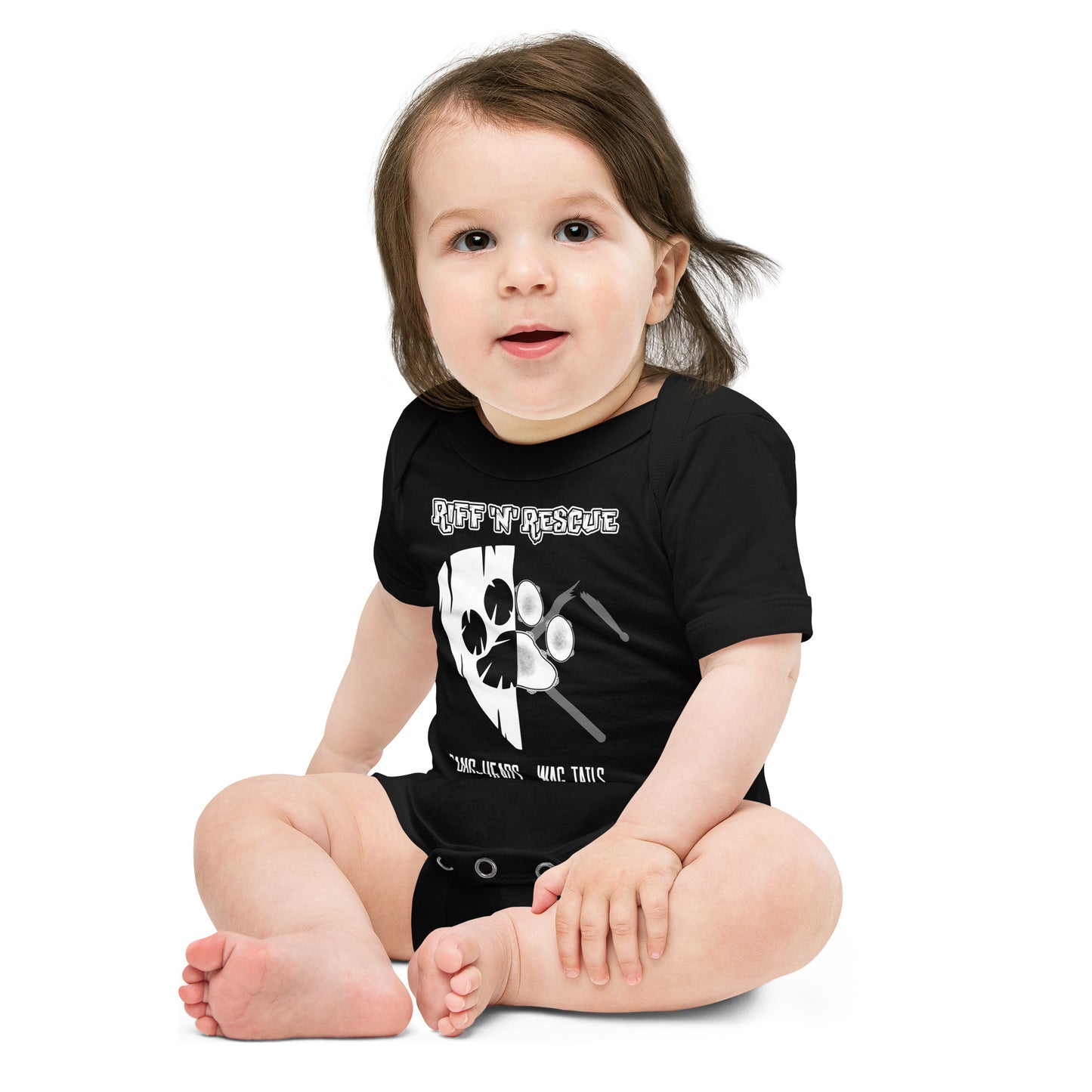 Picks, Sticks, and Puppies Onesie