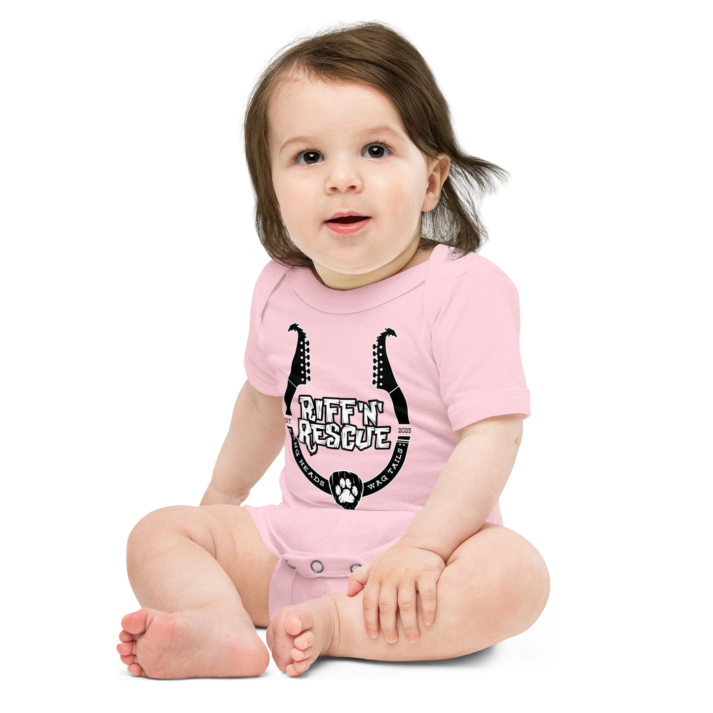Headstock Horns Onesie