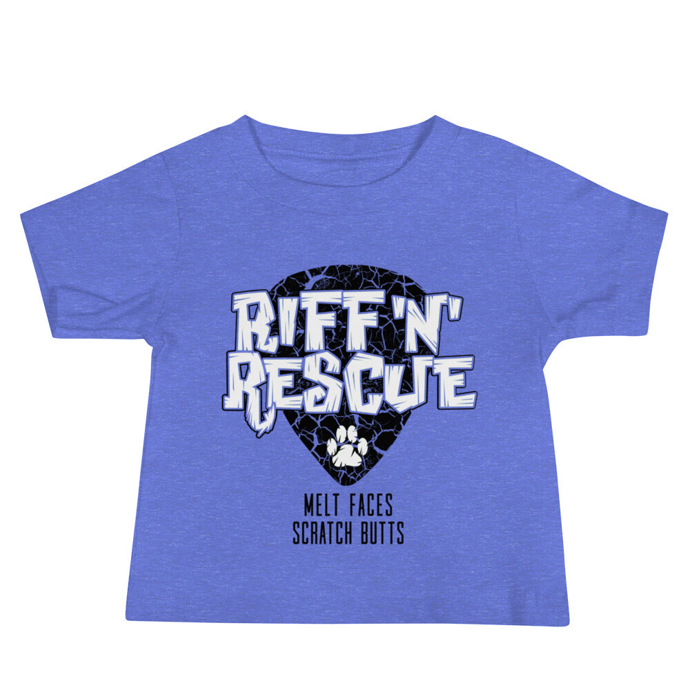 Black Crackle Short Sleeve Tee