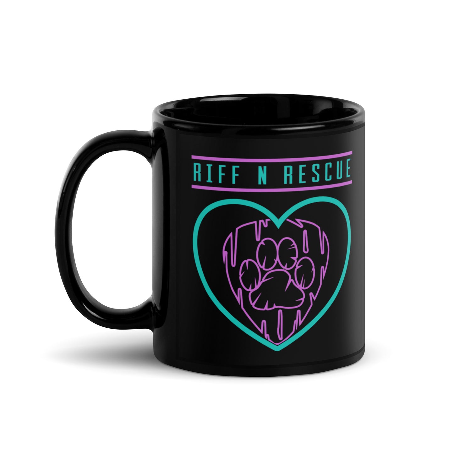 Hearts and Paws Dog Mug