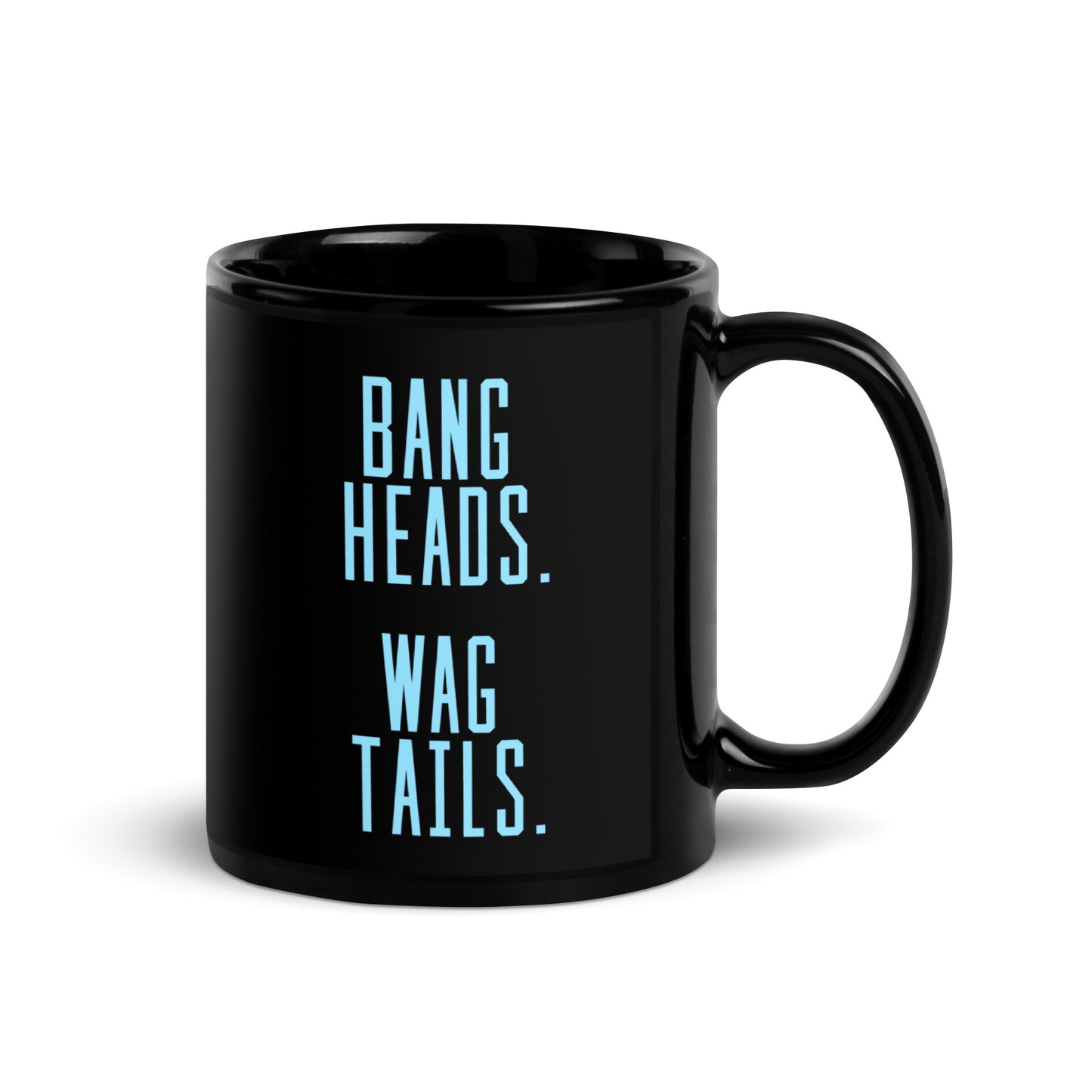 Crackle Blue Mug