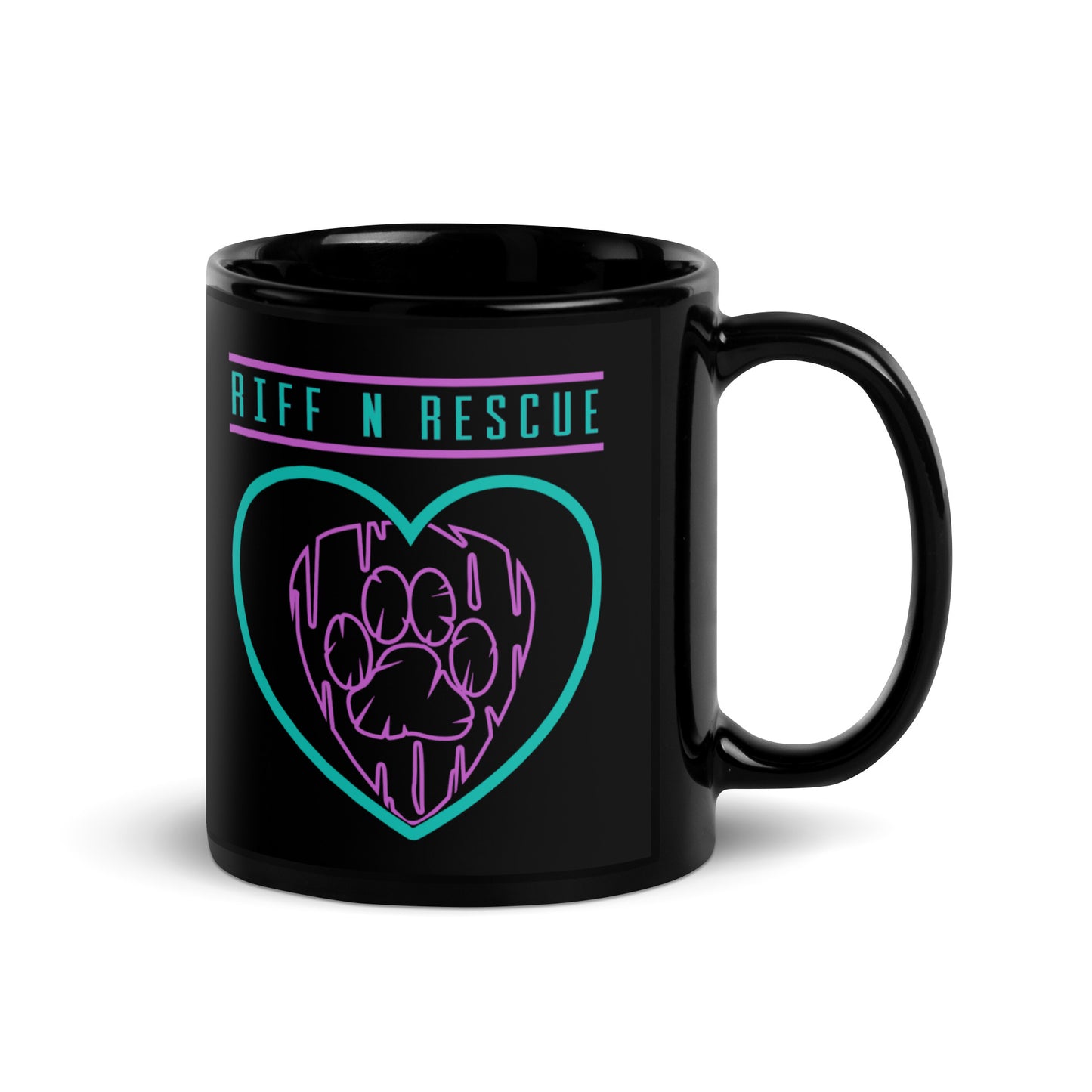 Hearts and Paws Dog Mug