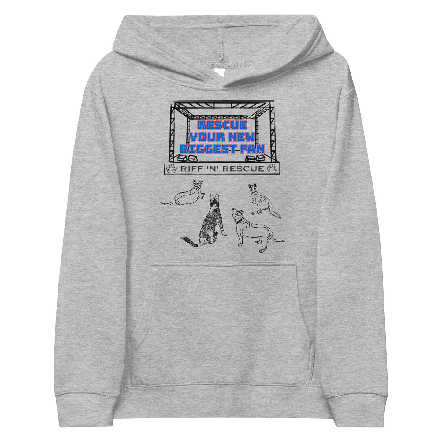 Biggest Fan Kids fleece hoodie