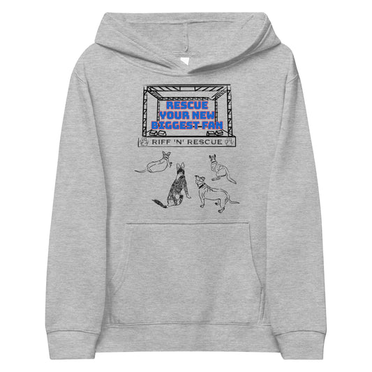 Biggest Fan Kids fleece hoodie