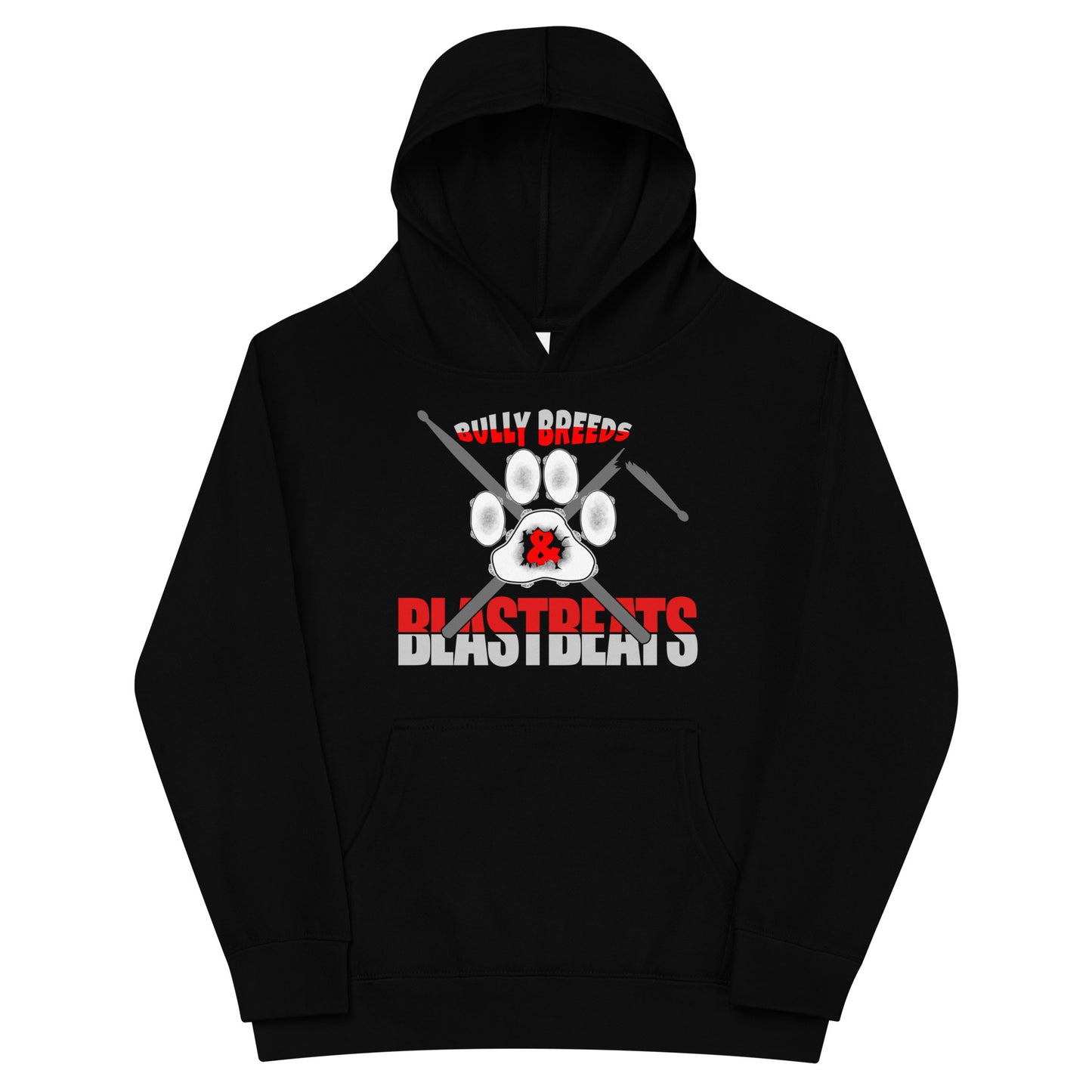Bully Blast Beats Kids fleece hoodie