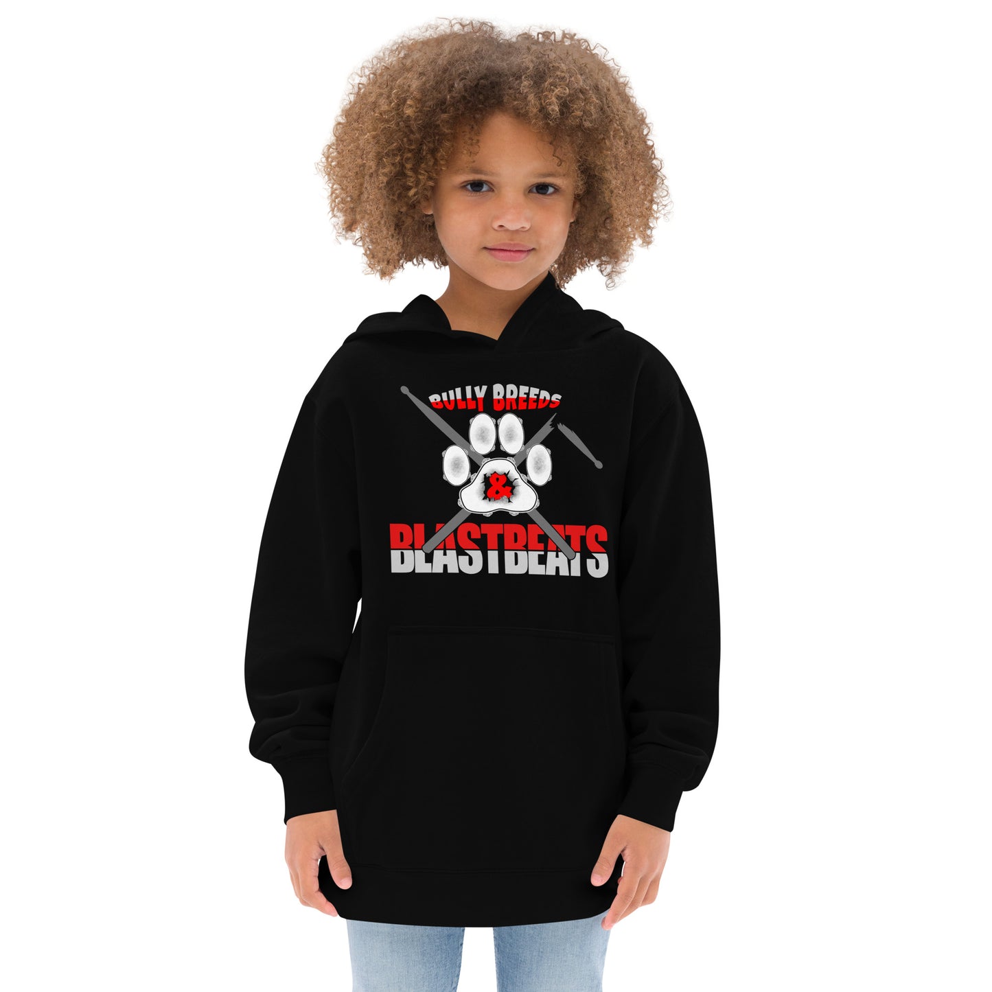Bully Blast Beats Kids fleece hoodie