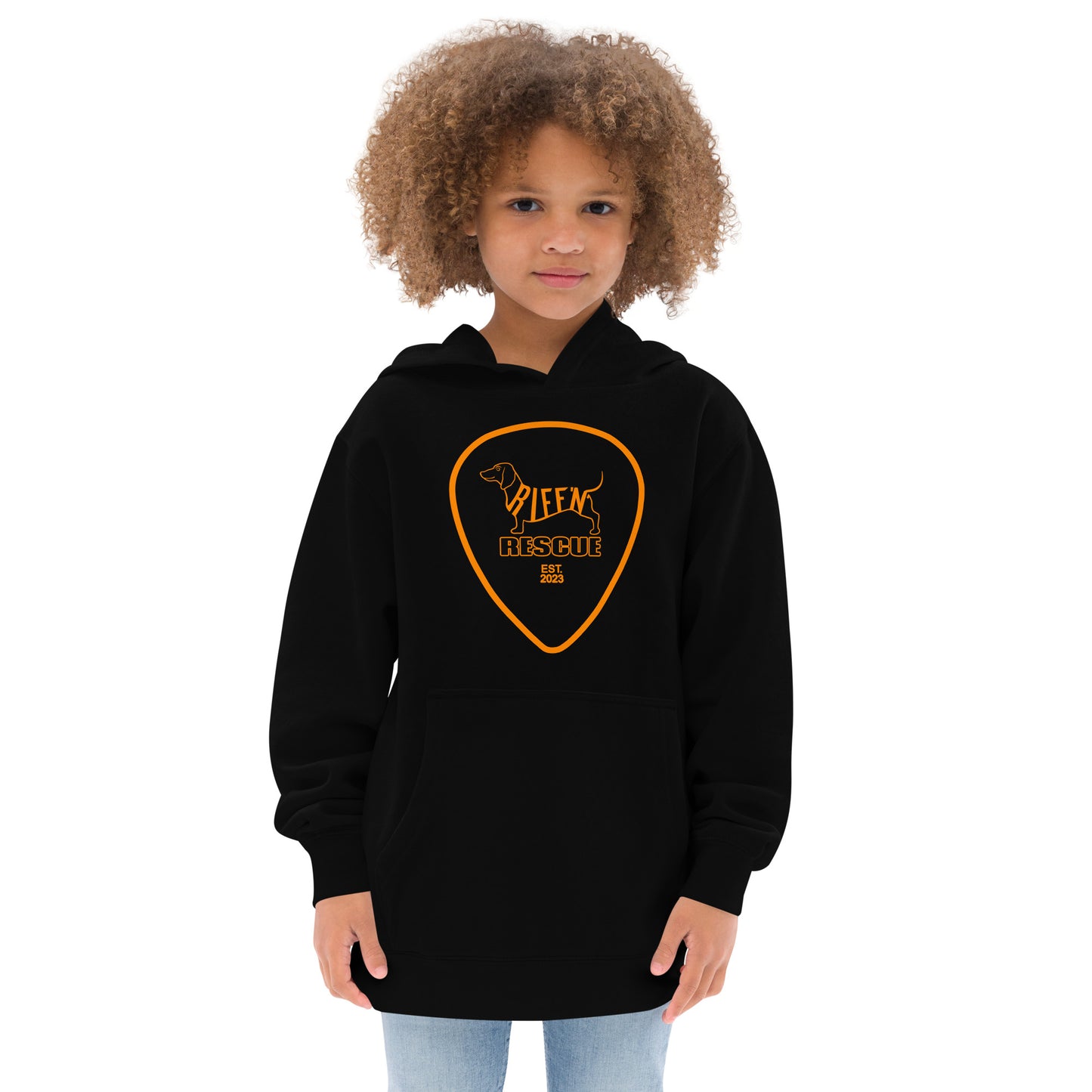 Weiner Pick Kids fleece hoodie