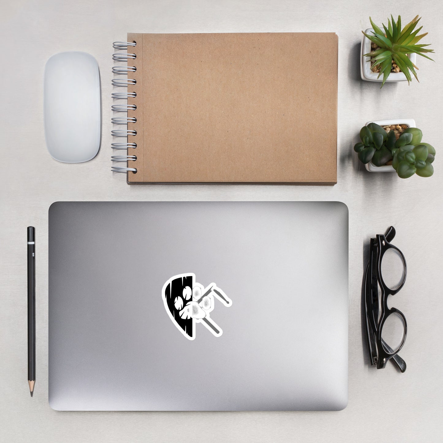 Pick and Stick Black Sticker