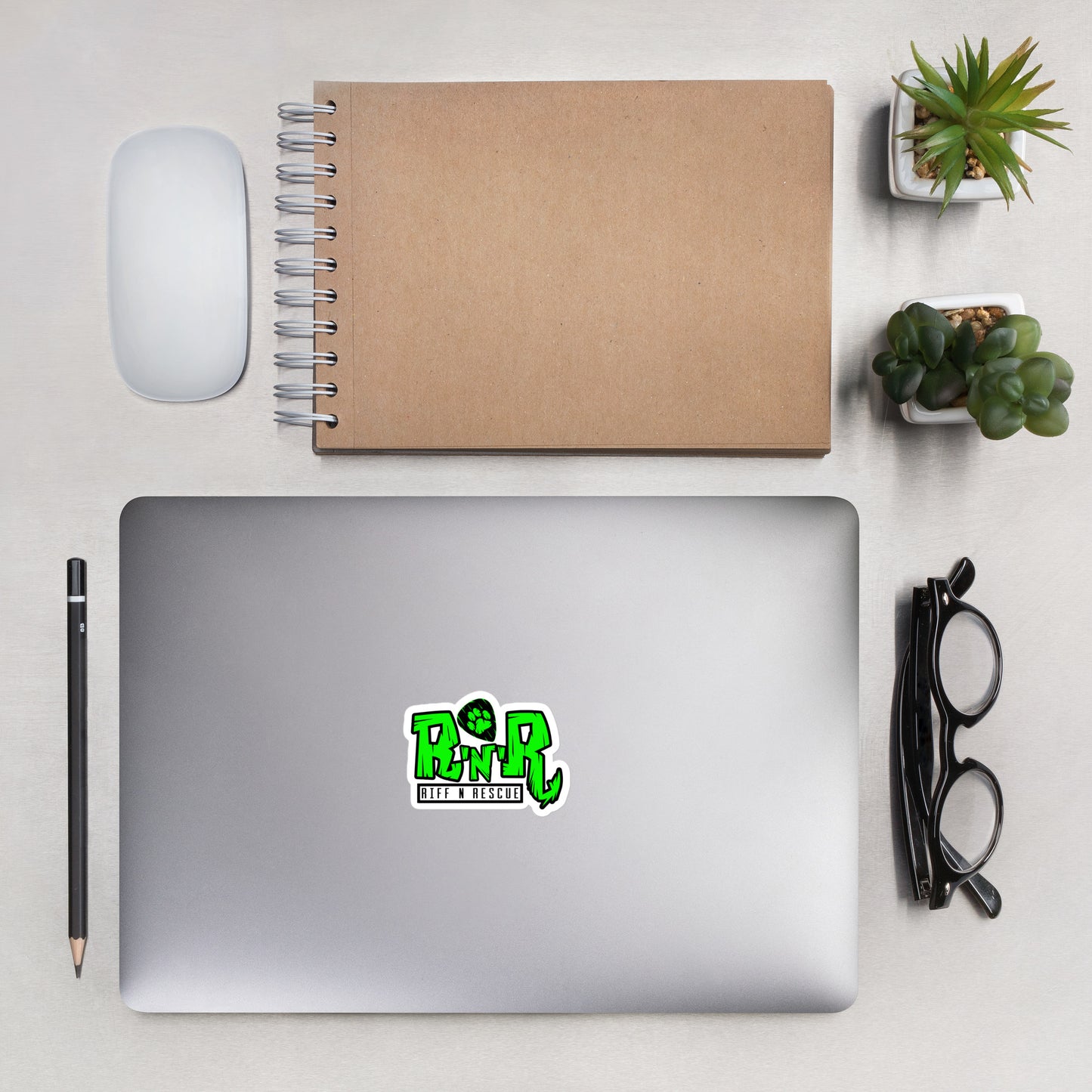 RNR Green Sticker