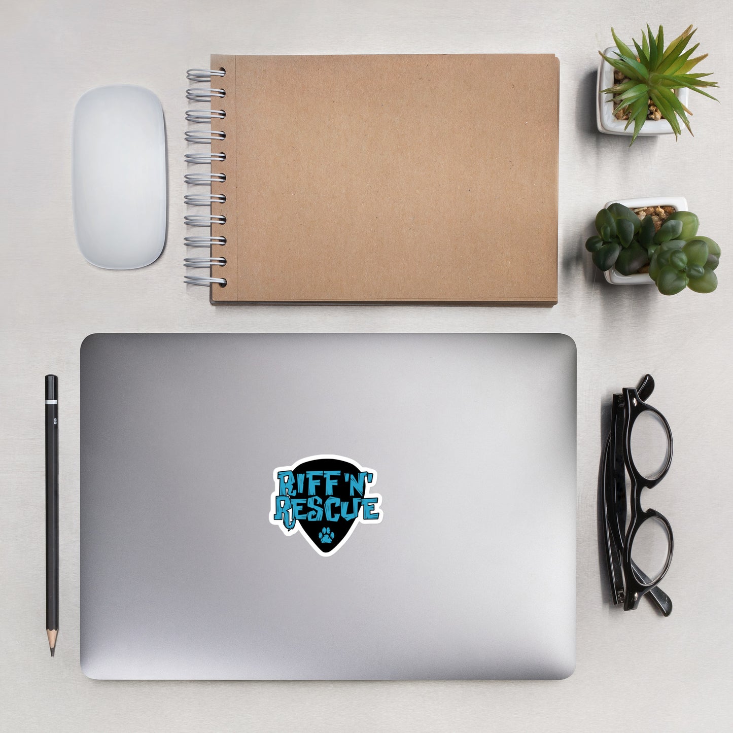 Logo Blue Sticker