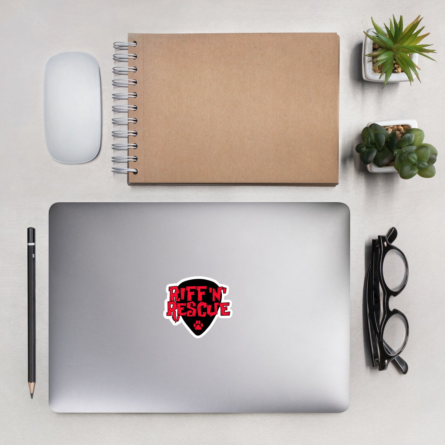 Logo Red Sticker