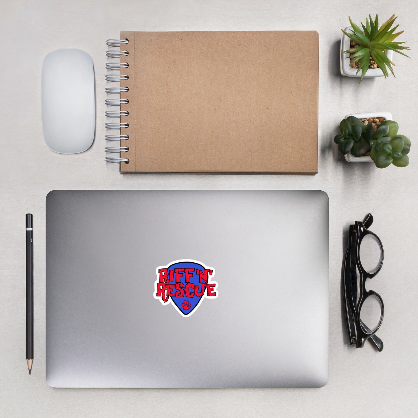 Logo Red/Blue Sticker
