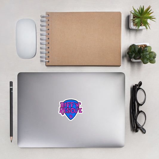 Logo Pink/Blue Sticker