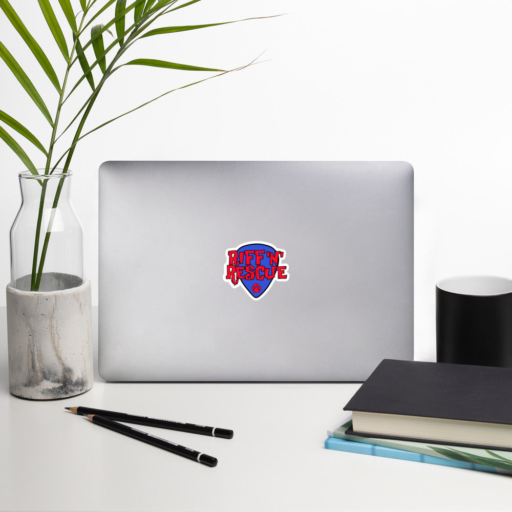 Logo Red/Blue Sticker