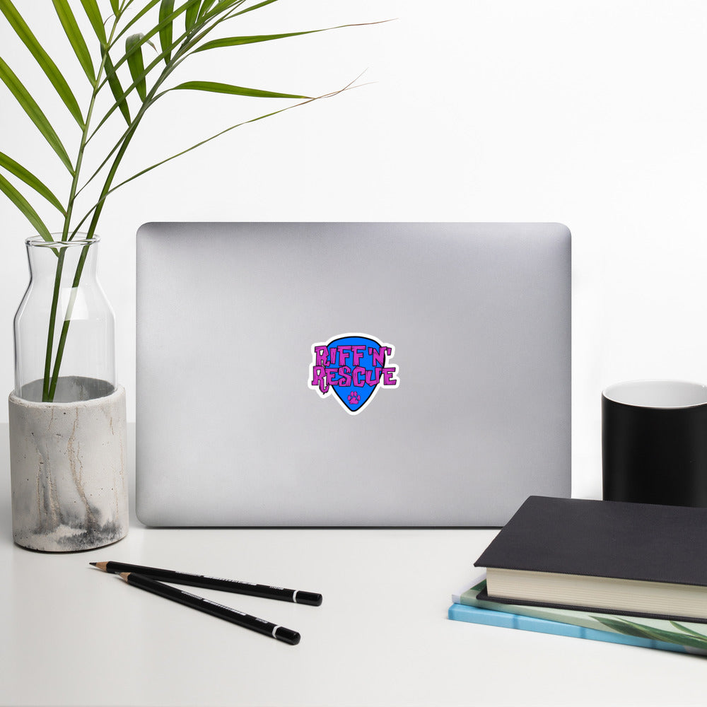 Logo Pink/Blue Sticker