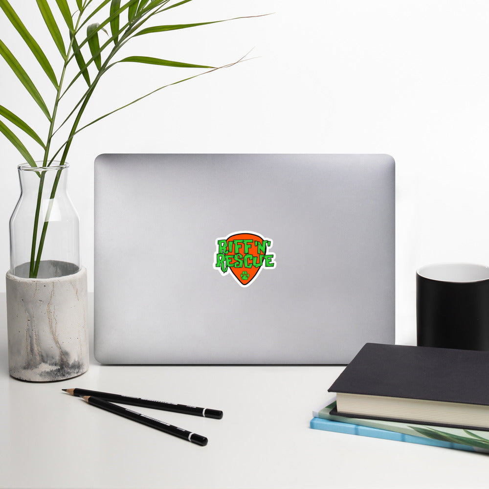 Logo Green/Orange Sticker