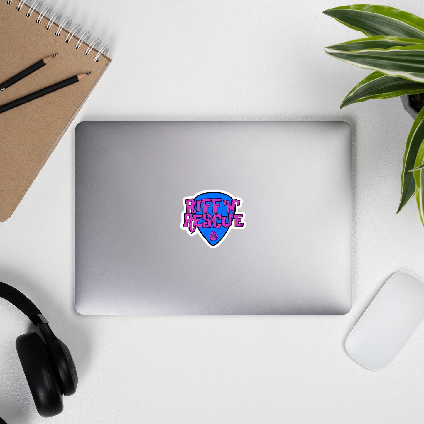 Logo Pink/Blue Sticker