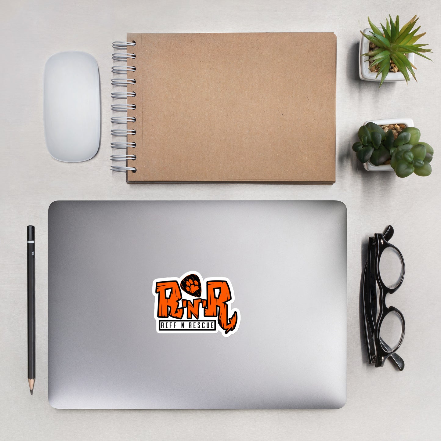RNR Dark Orange Sticker
