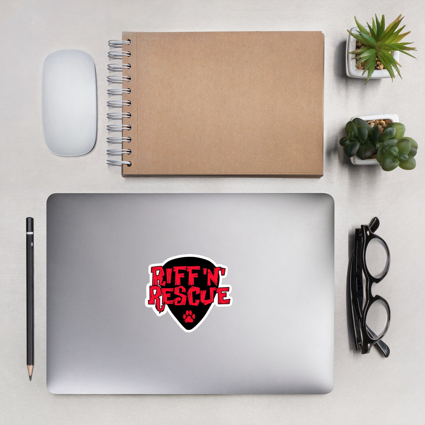 Logo Red Sticker