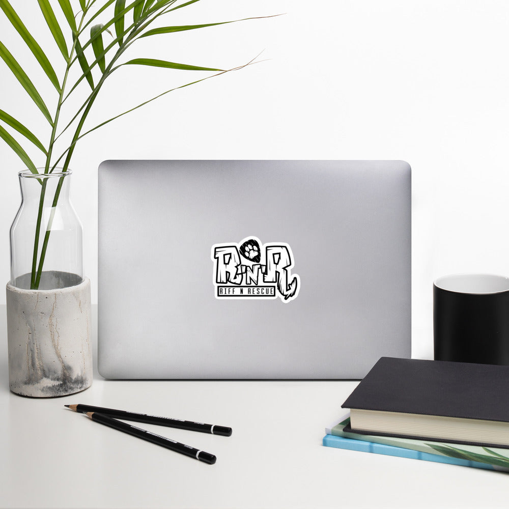 RNR White Sticker