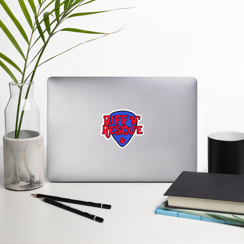 Logo Red/Blue Sticker