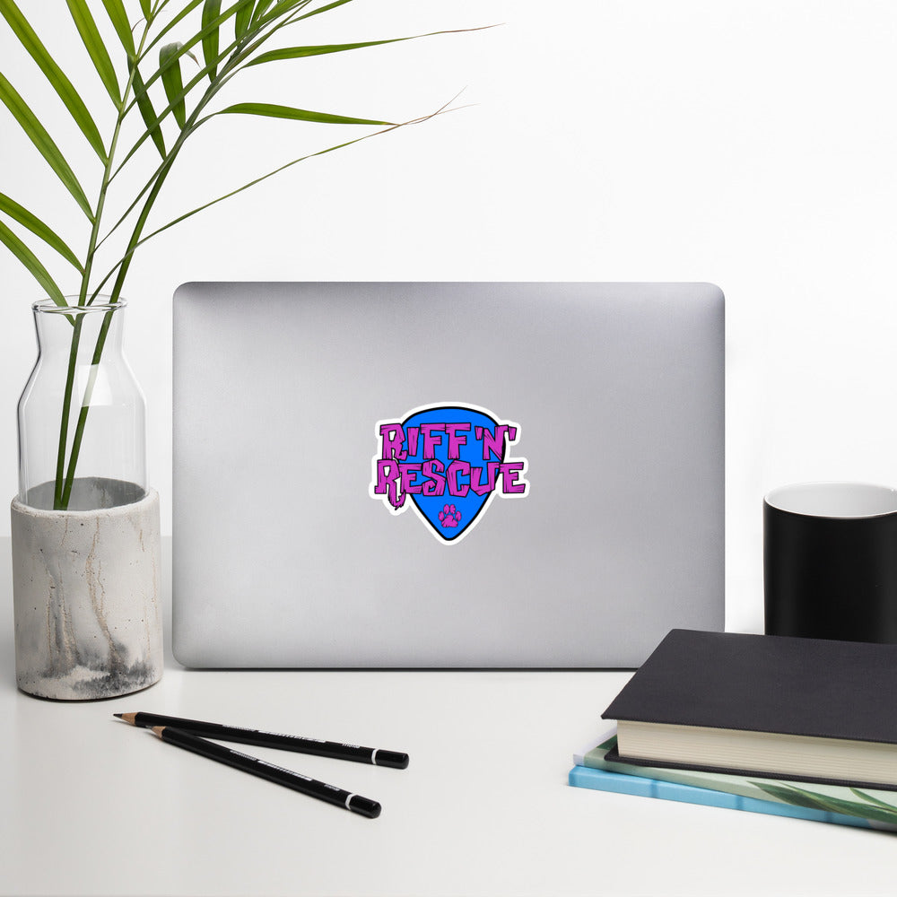 Logo Pink/Blue Sticker