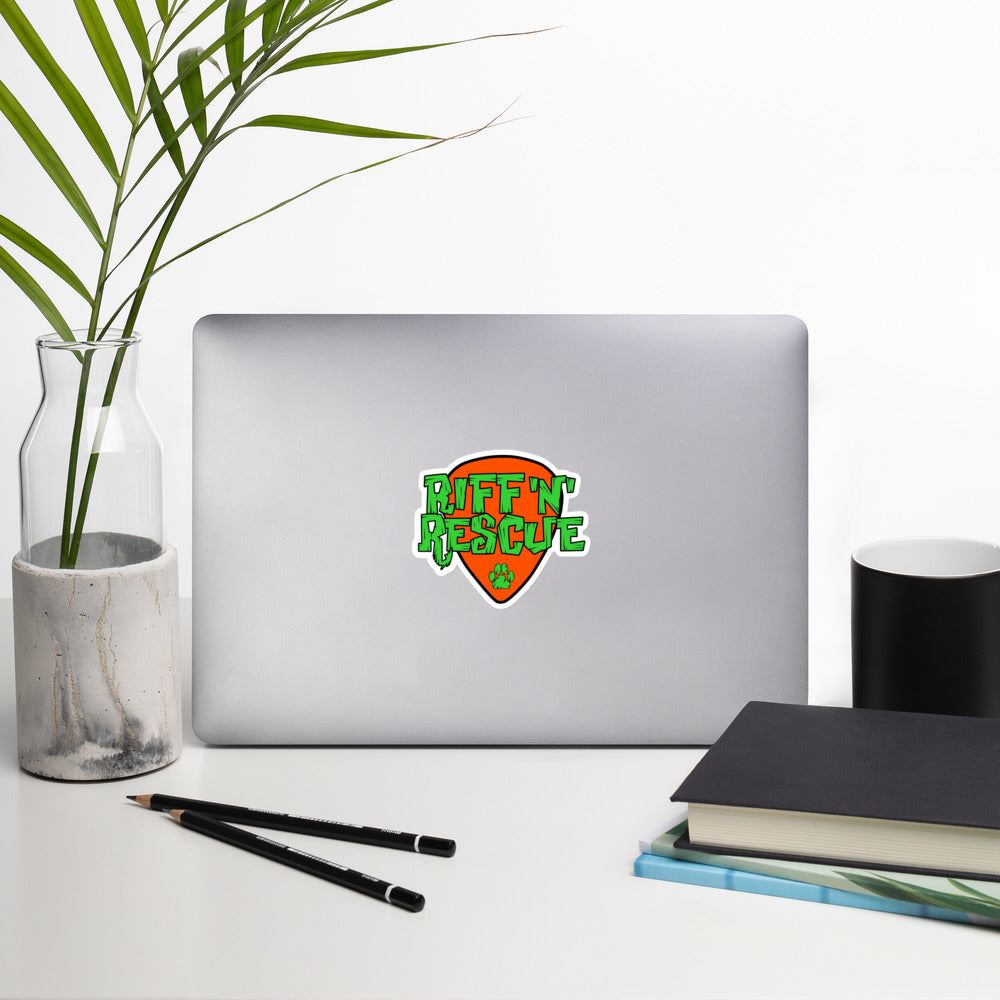 Logo Green/Orange Sticker