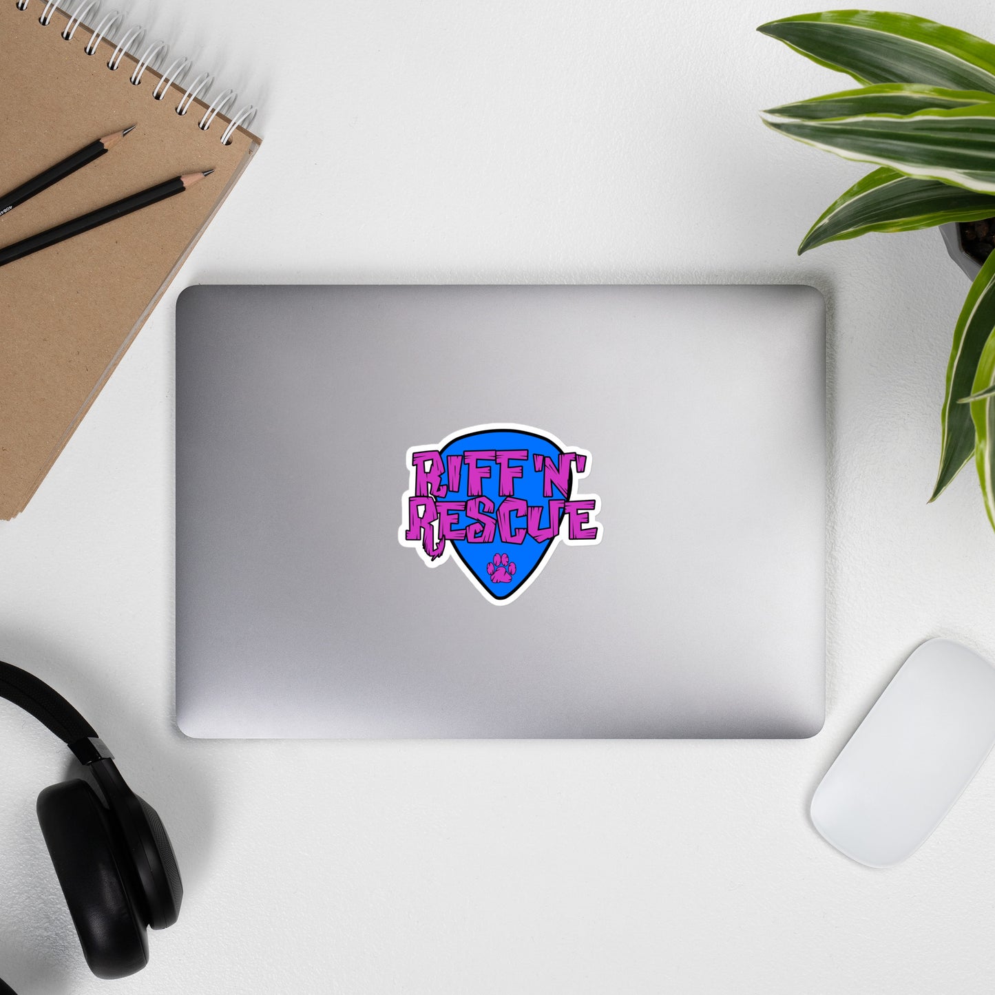 Logo Pink/Blue Sticker
