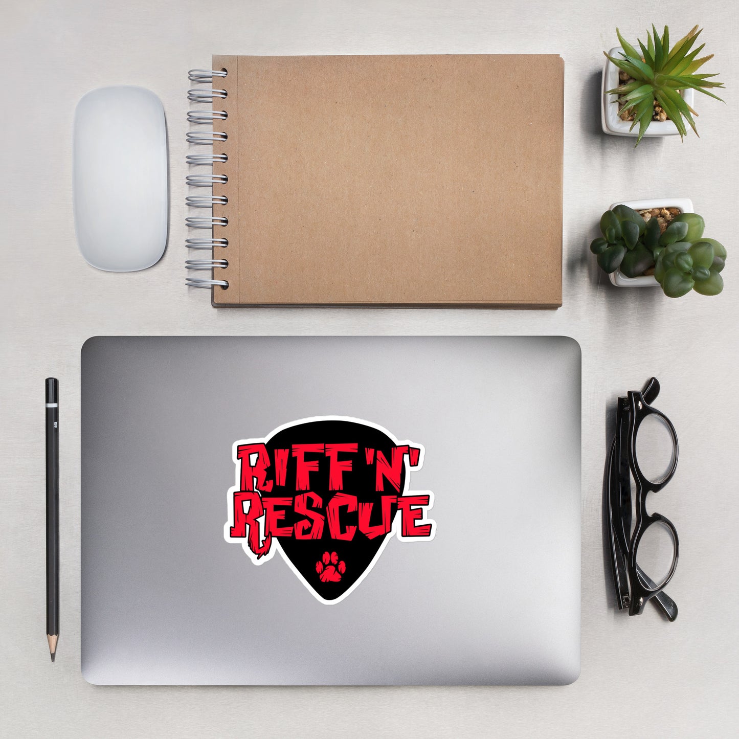 Logo Red Sticker