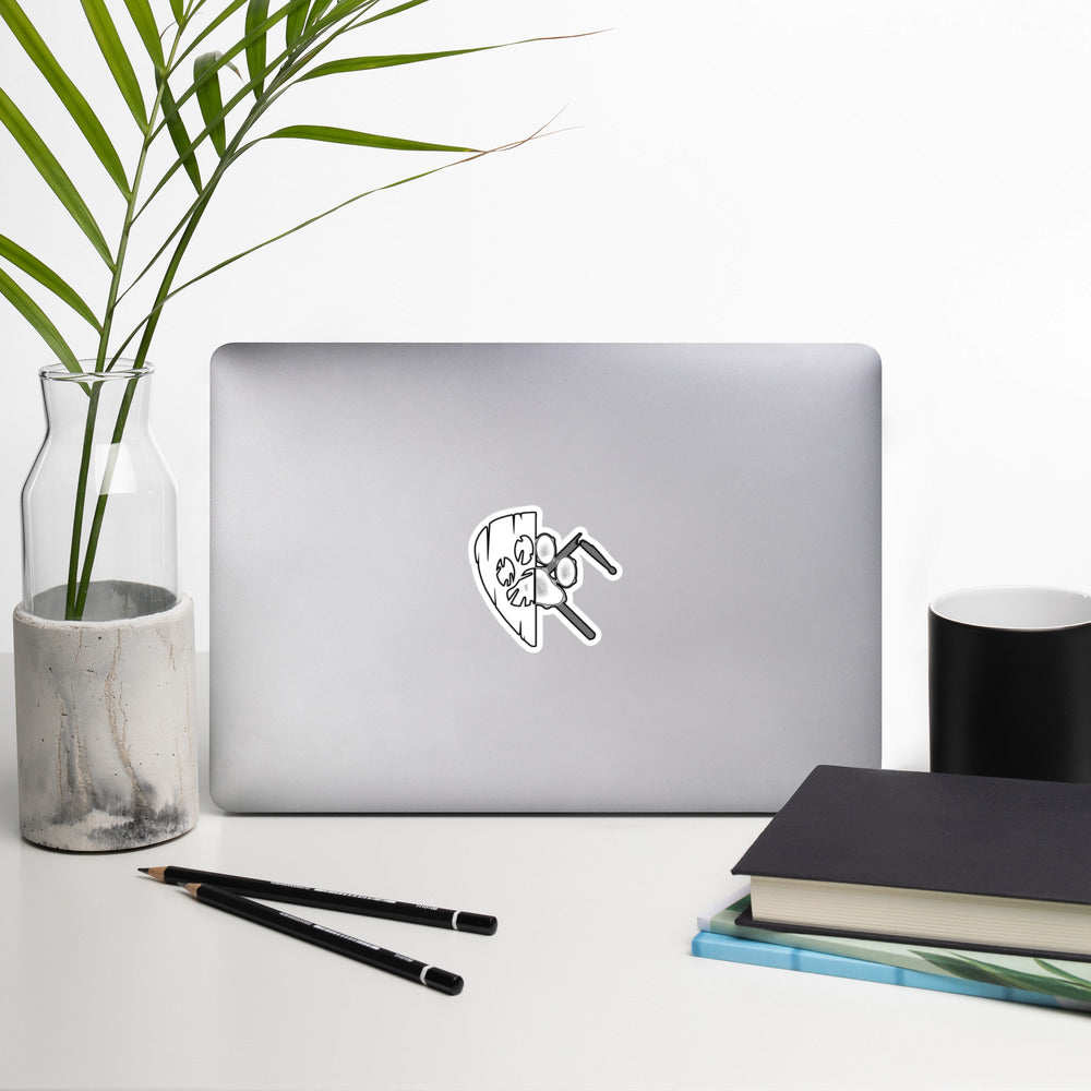 Pick and Stick White Sticker