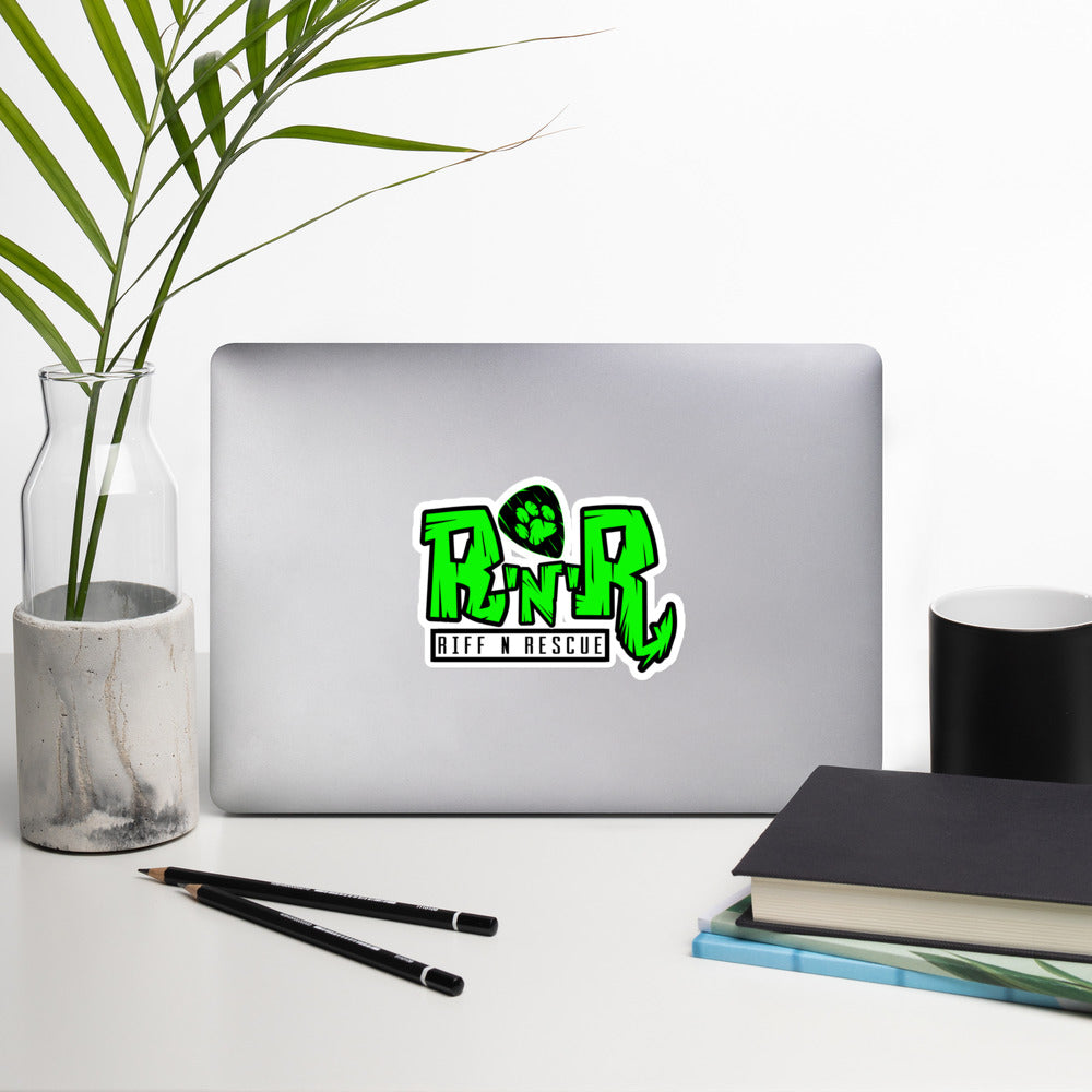 RNR Green Sticker