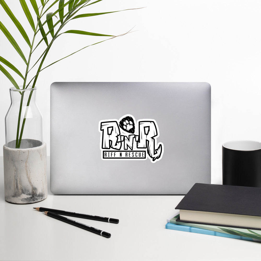 RNR White Sticker