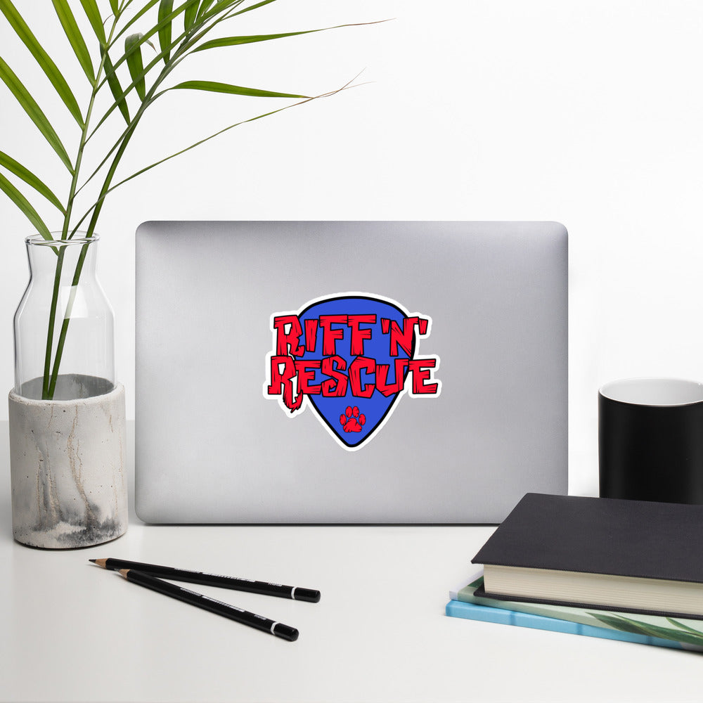 Logo Red/Blue Sticker