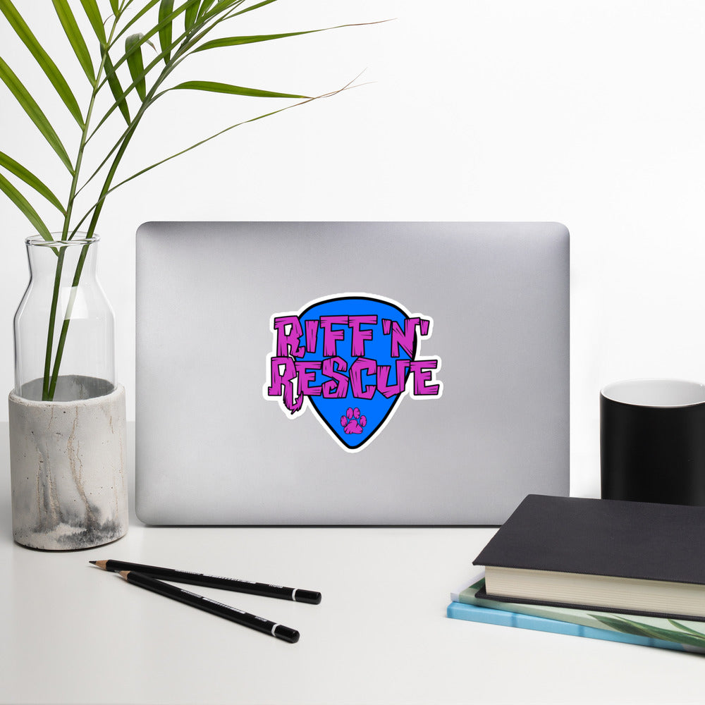 Logo Pink/Blue Sticker