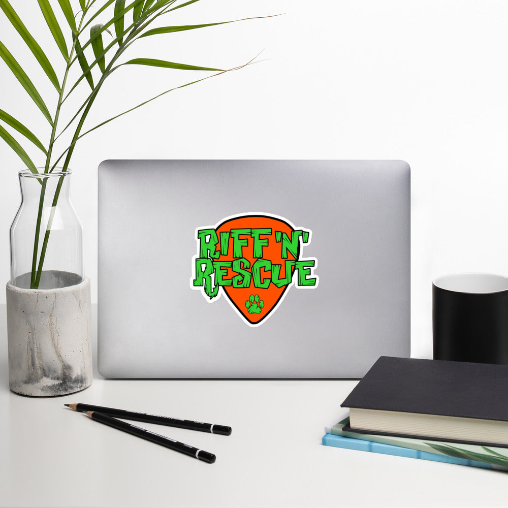 Logo Green/Orange Sticker