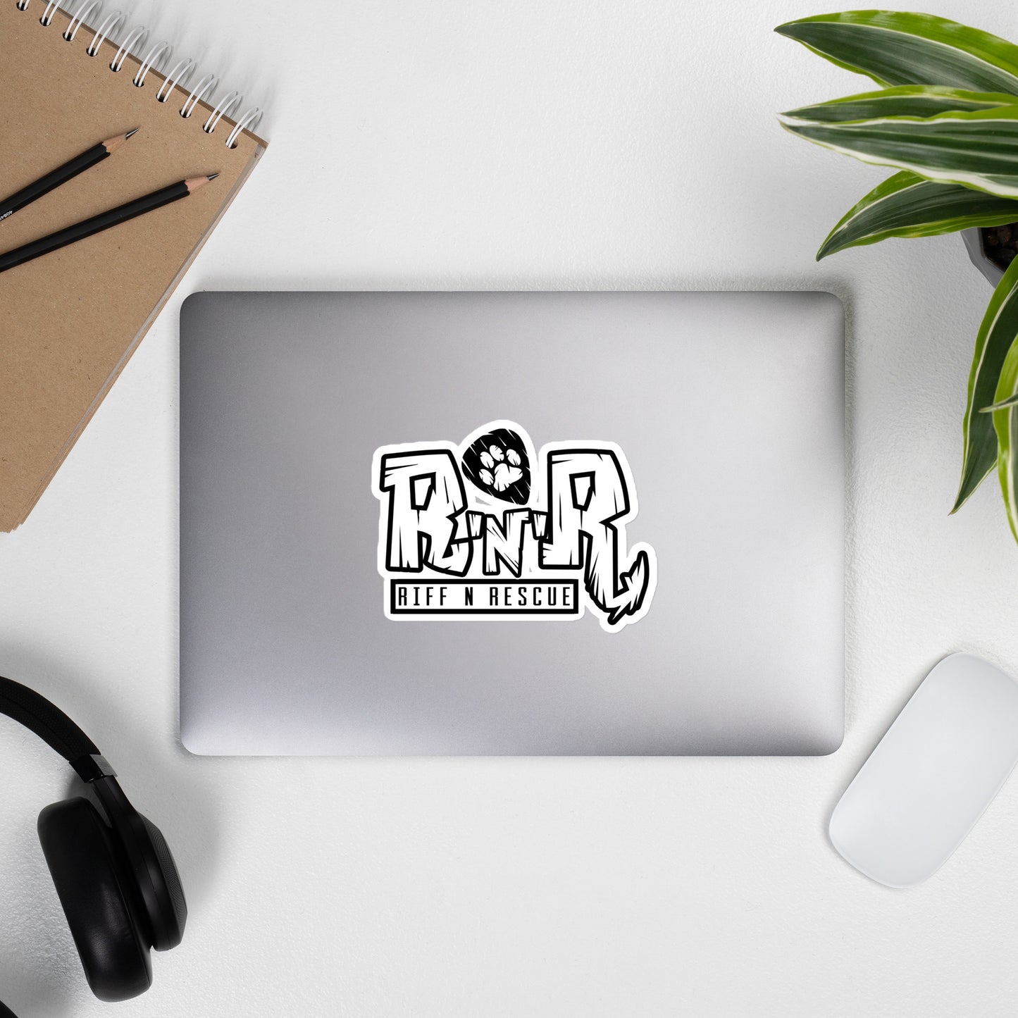 RNR White Sticker