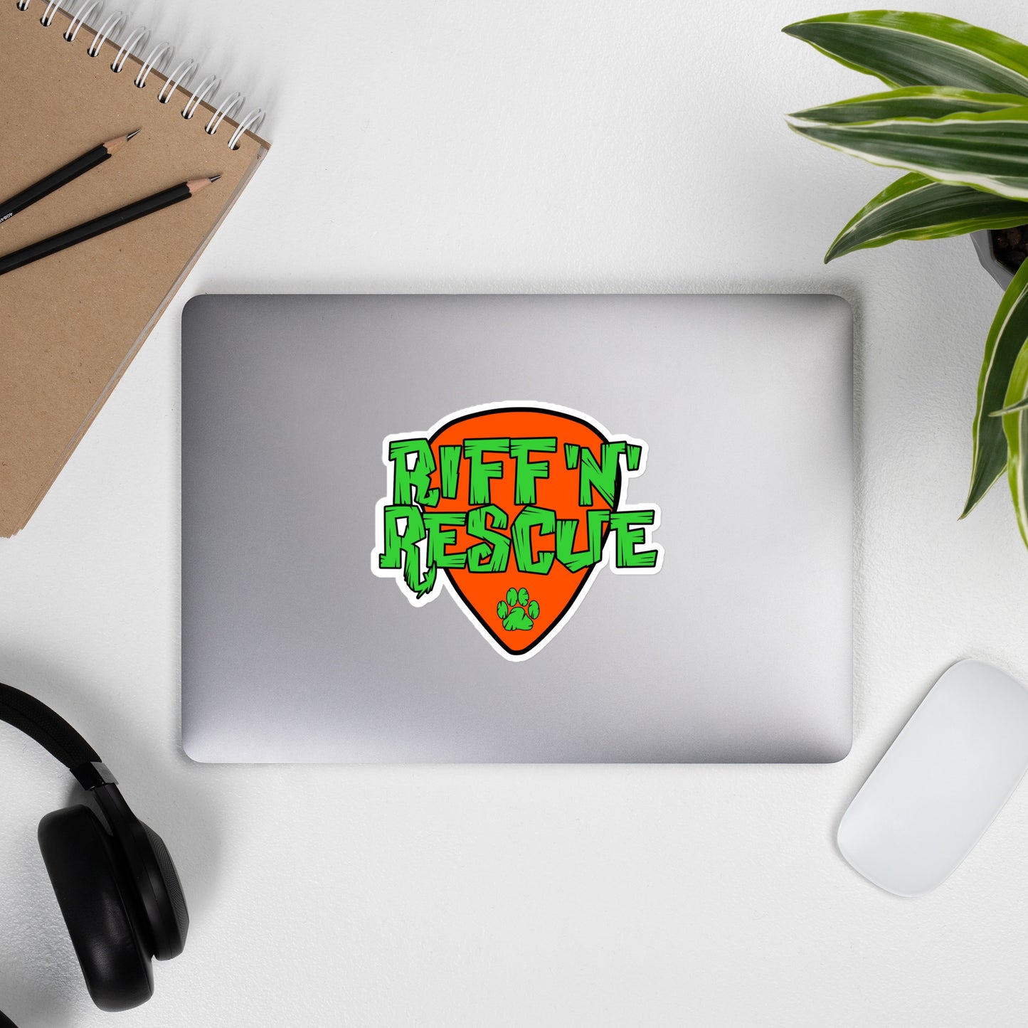Logo Green/Orange Sticker