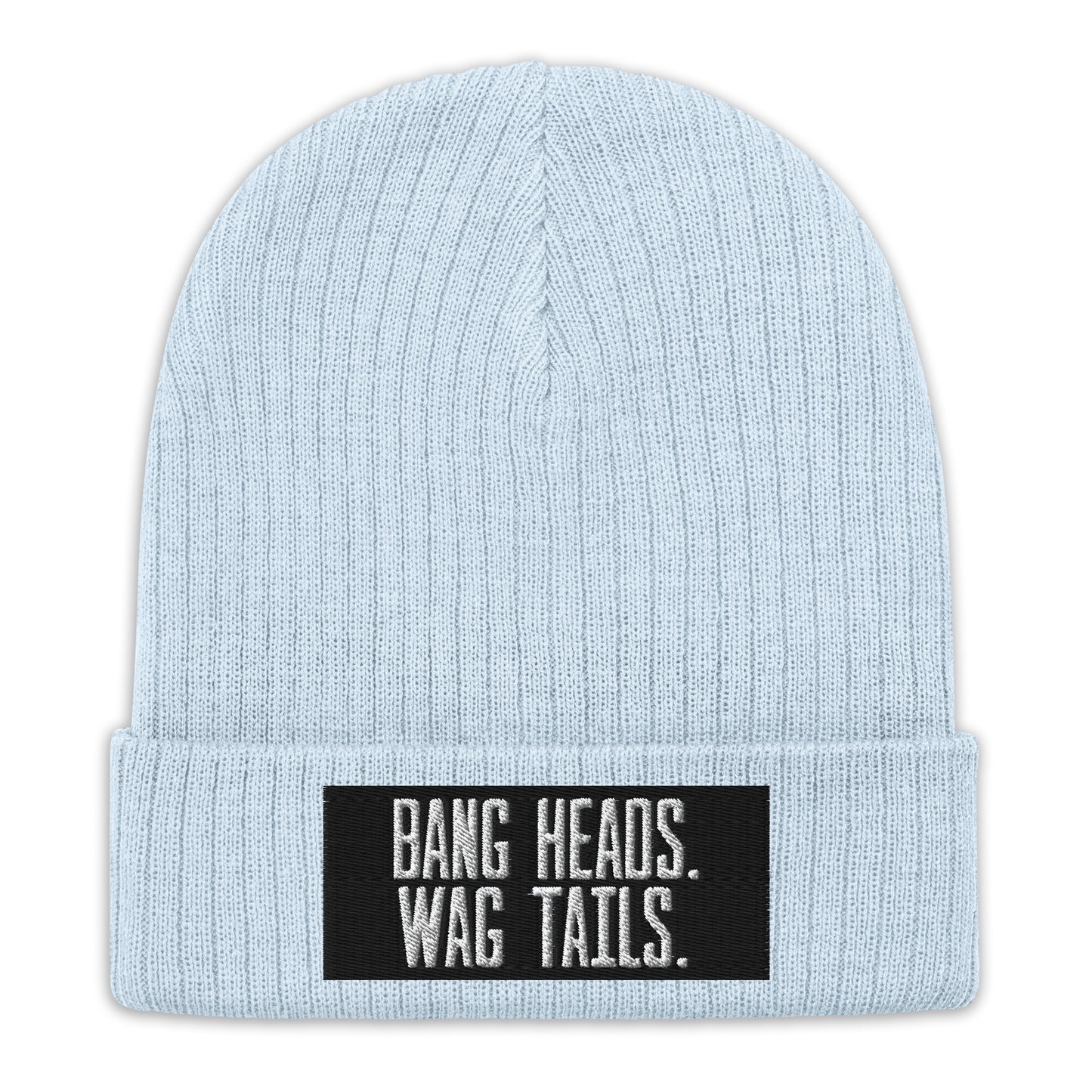 Bang Heads, Wag Tails Recycled Beanie