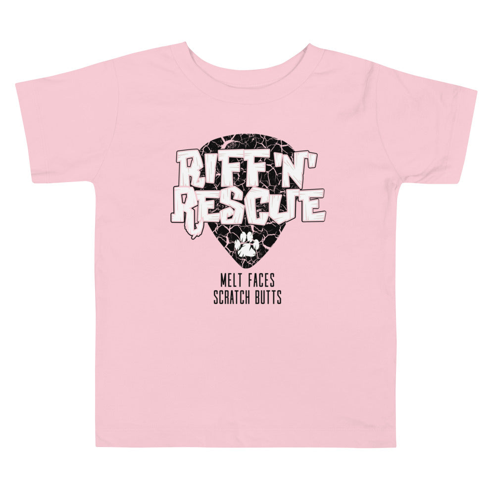 Crackle Black Toddler T-Shirt