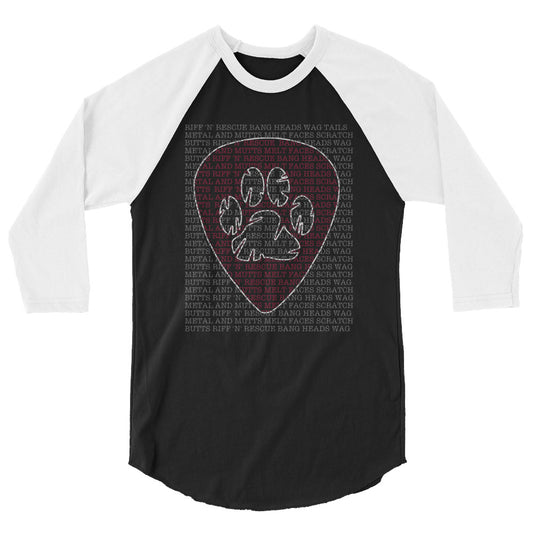 Slogan Red Raglan