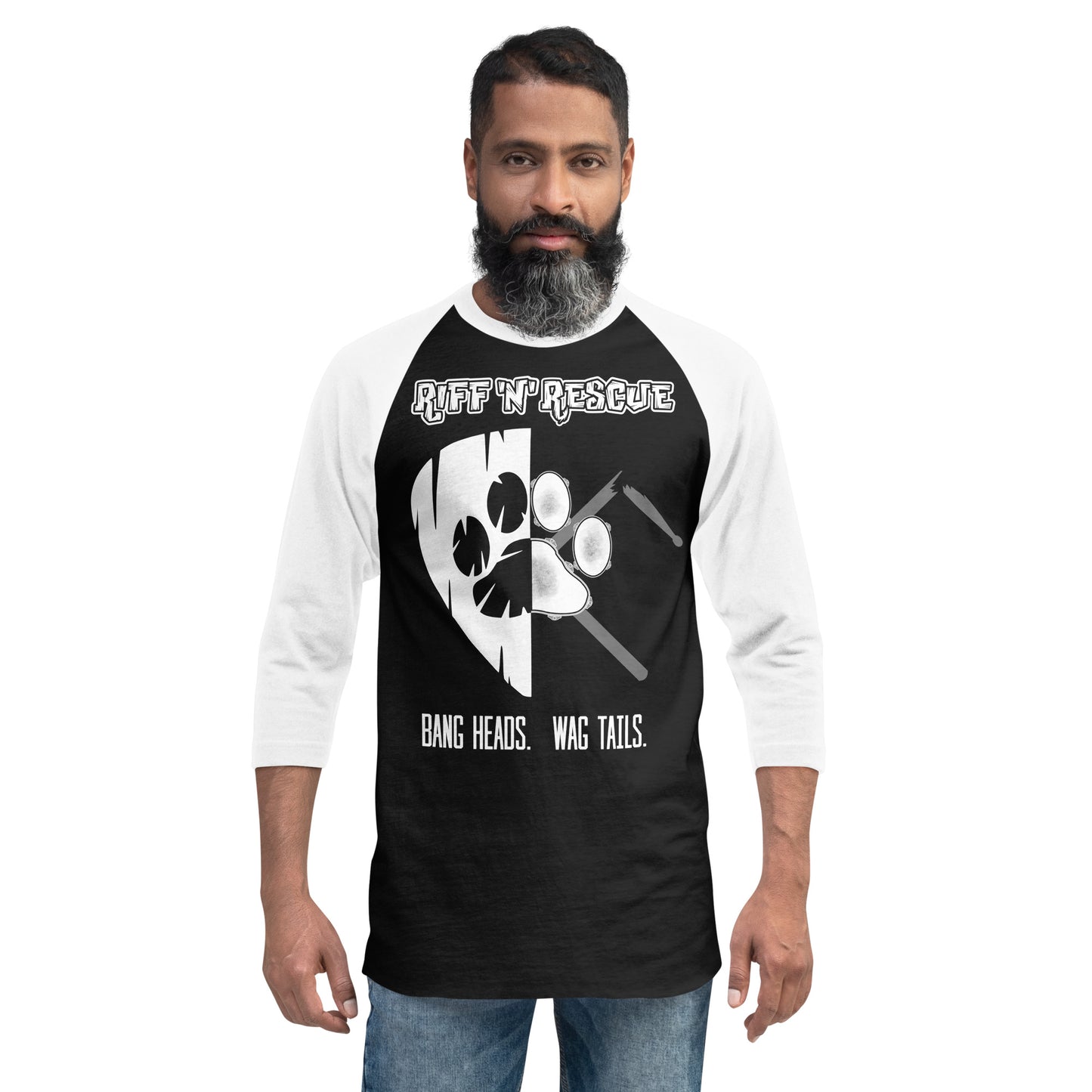 Picks, Sticks and Puppies Raglan