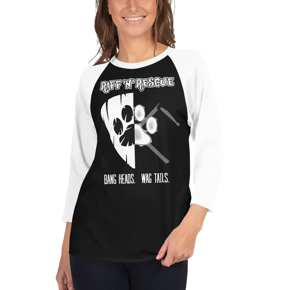 Picks, Sticks and Puppies Raglan