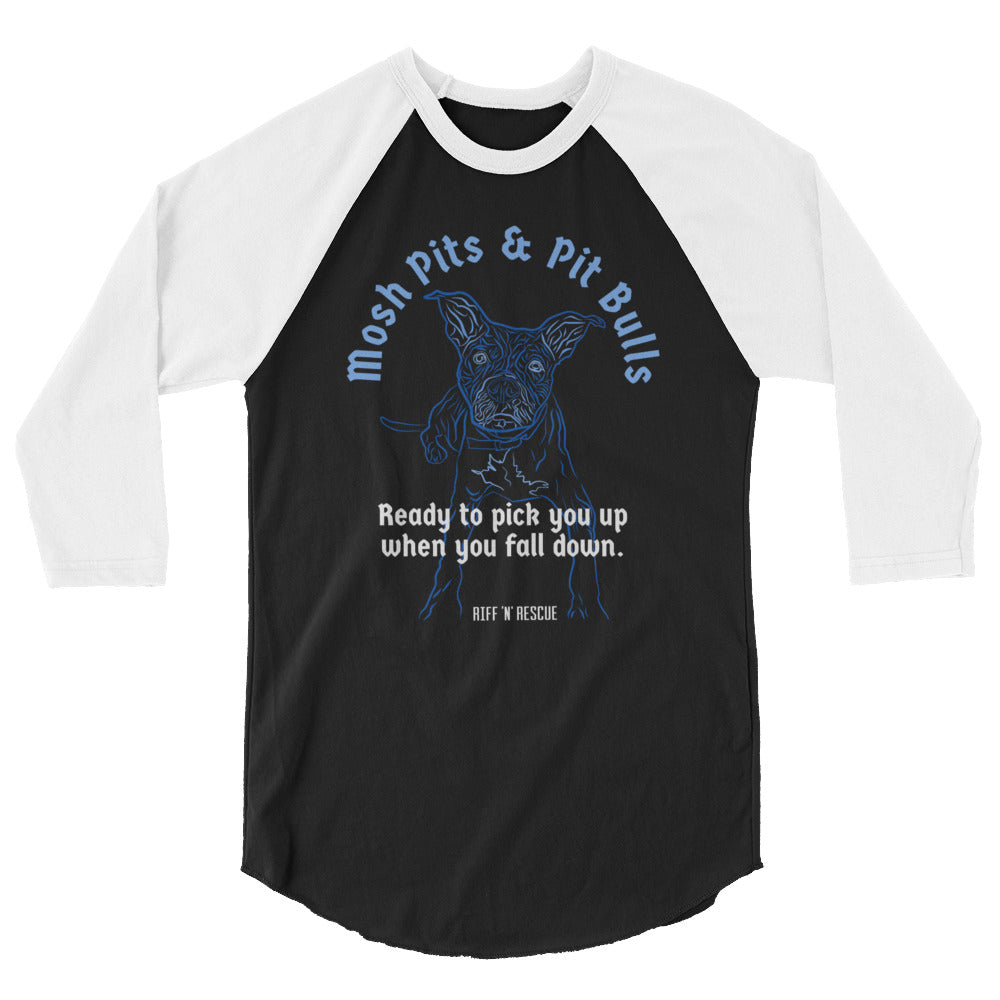 Mosh Pits and Pit Bulls Raglan