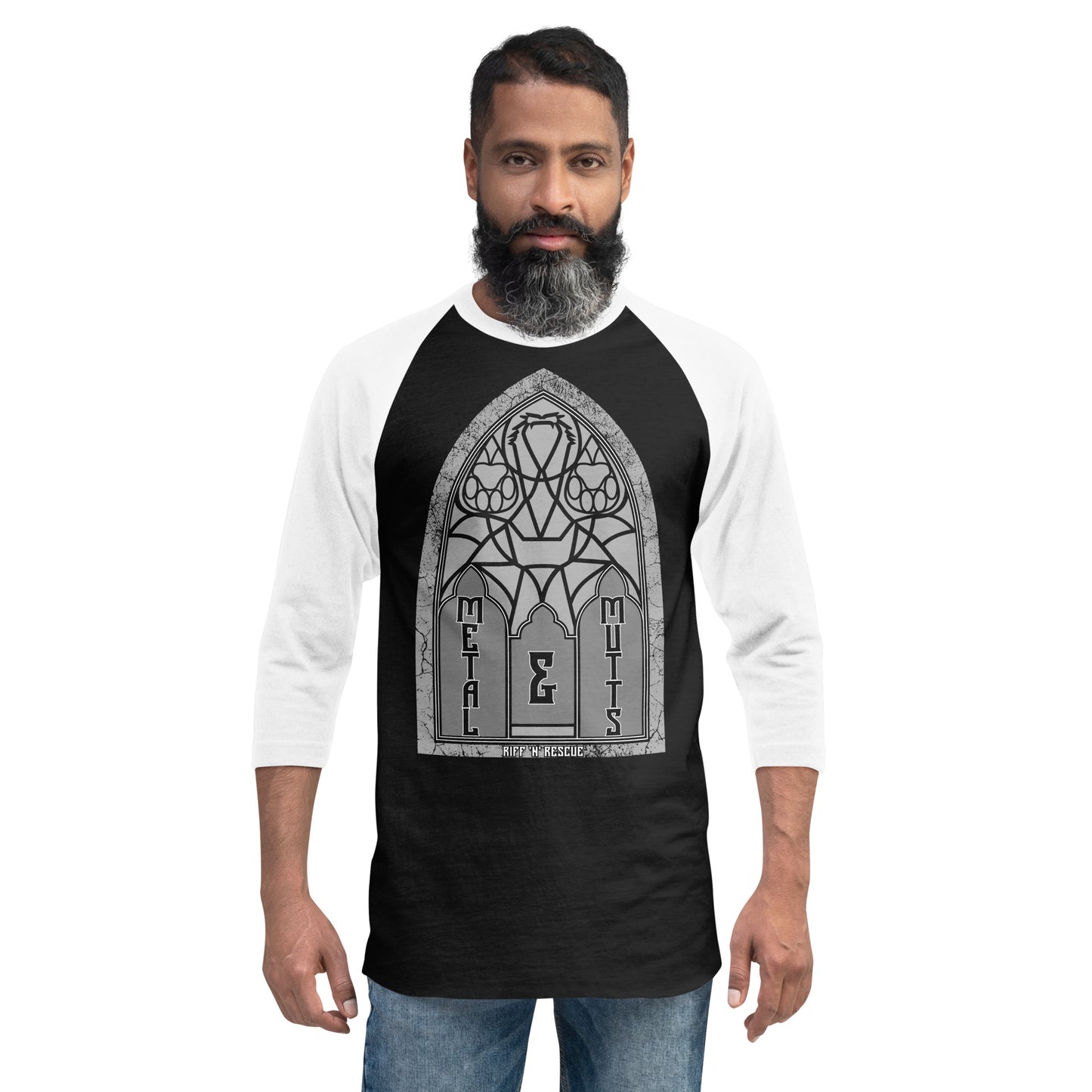 Metal and Mutts Raglan